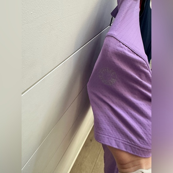 DOVER SADDLERY HORSEBACK RIDING PURPLE SHIRT SIZE XL - Picture 6 of 8